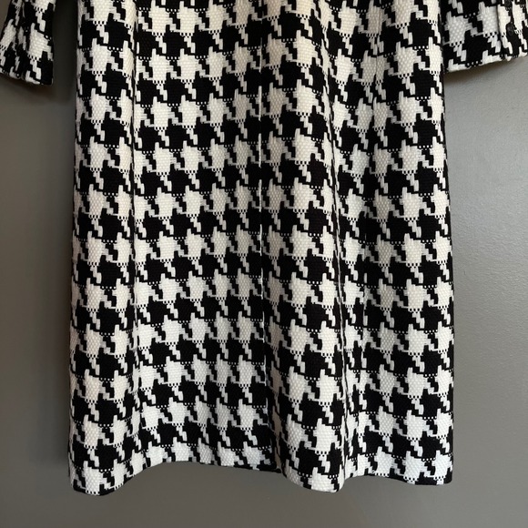 NWT L'AGENCE Xander Single Breasted Coat Black White Size 4 French Chic Academia - Picture 15 of 16